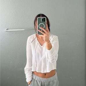 White Hollister Blouse
